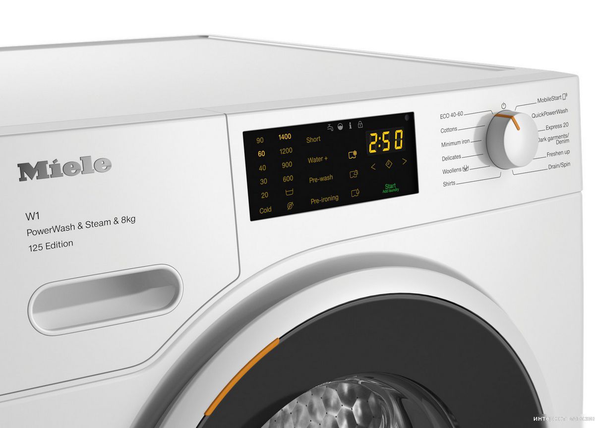 Стиральная машина Miele WWB380 WCS 125 Edition
