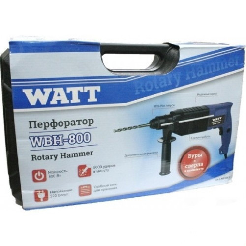 Перфоратор WATT WBH-800 2019