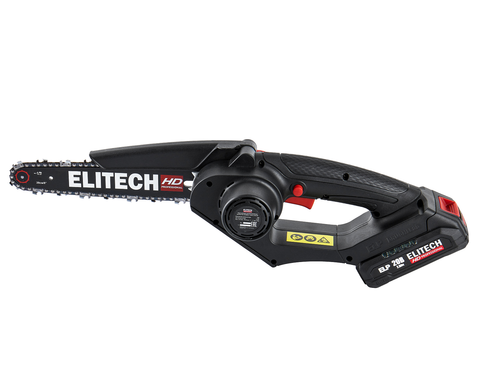 Аккумуляторная пила ELITECH CS 2008BLK E1611.016.00 (с 1-им АКБ)