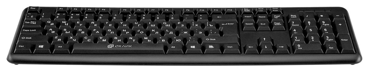 Клавиатура Oklick 180M PS/2