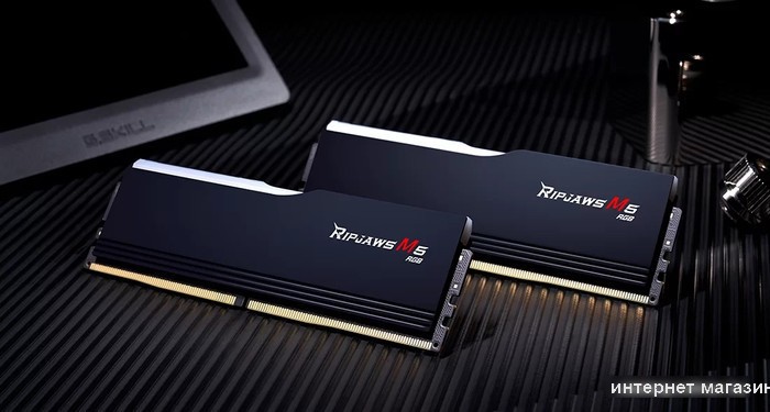 Оперативная память G.Skill Ripjaws M5 RGB 2x32ГБ DDR5 6400 МГц F5-6400J3239G32GX2-RM5RK
