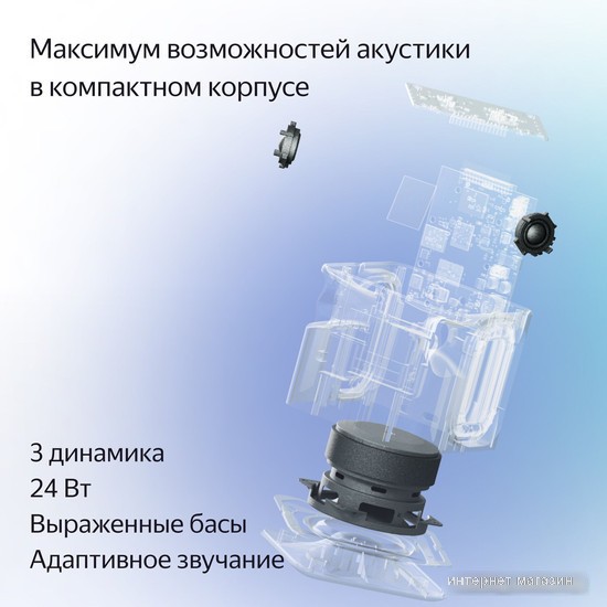 Умная колонка Яндекс Станция Миди (изумрудный)