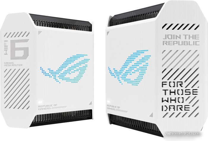 Wi-Fi система ASUS ROG Rapture GT6 (2 шт., белый)