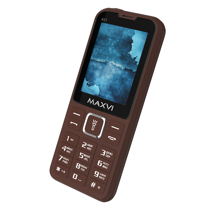 Мобильный телефон Maxvi K21 (коричневый)