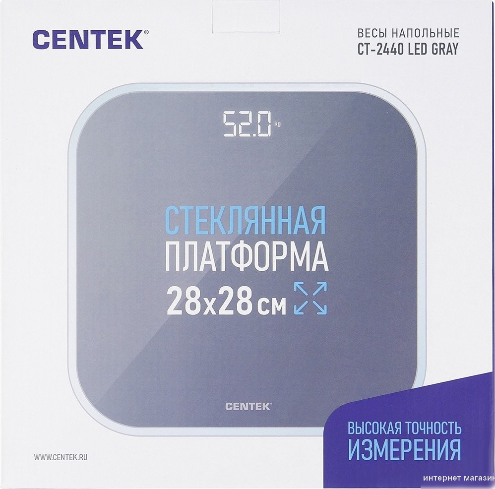 Напольные весы CENTEK CT-2440 (серый)