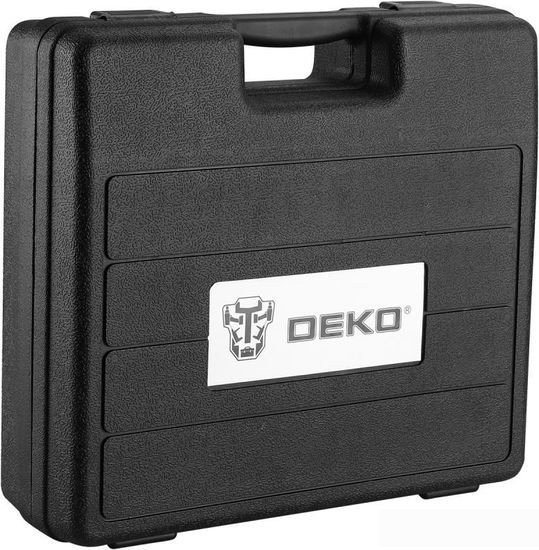 Deko Premium SET 34 018-0908 (прямая пневмошлифмашинка, пневмотрещотка, пневмодолото, пневмогайковерт)