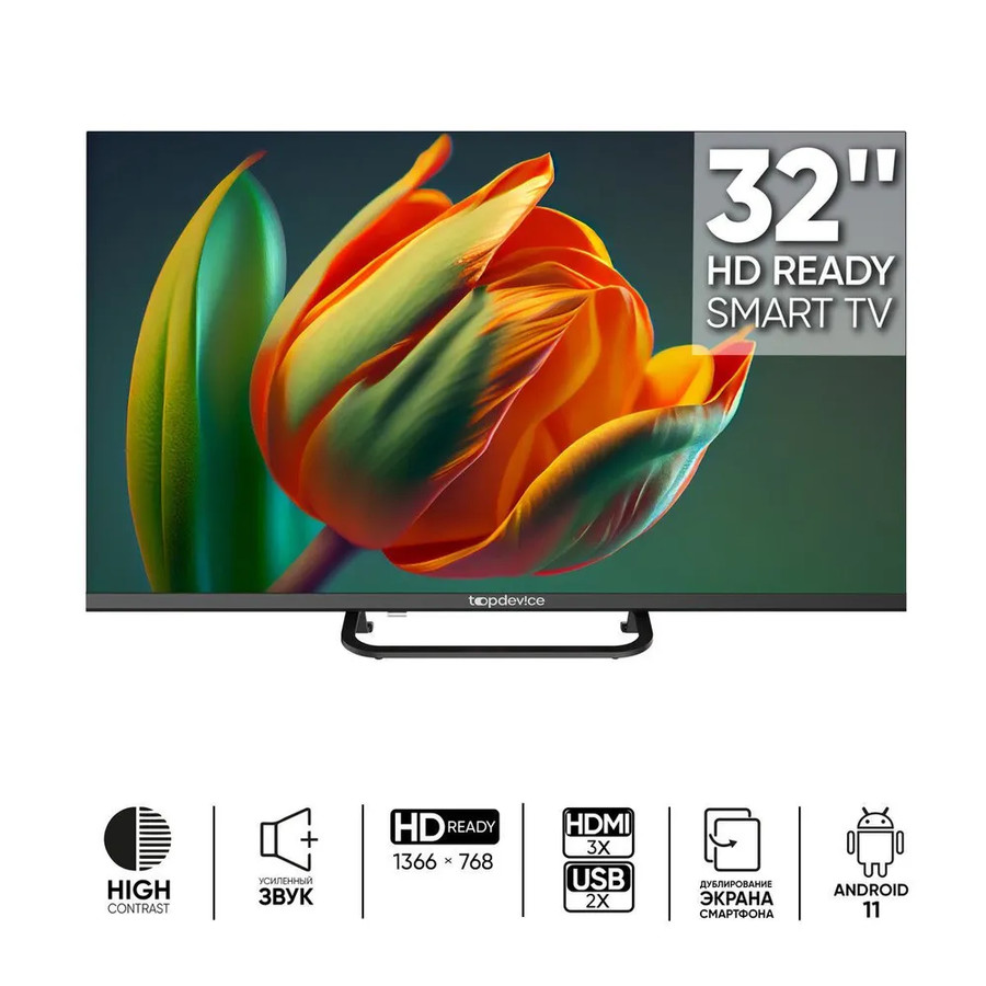 Телевизор Topdevice TDTV32BS01HBK