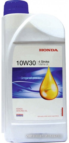 Моторное масло Honda Marine Oil 10W-30 1л