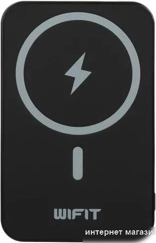 Внешний аккумулятор Wifit Wimag Magnetic Wireless Powerbank 5000mAh (черный)