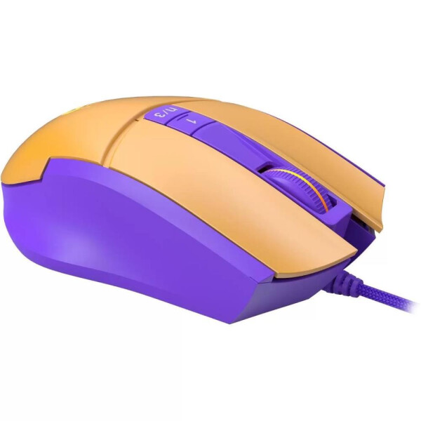 Игровая мышь A4Tech Bloody L65 Max (желтый/фиолетовый)