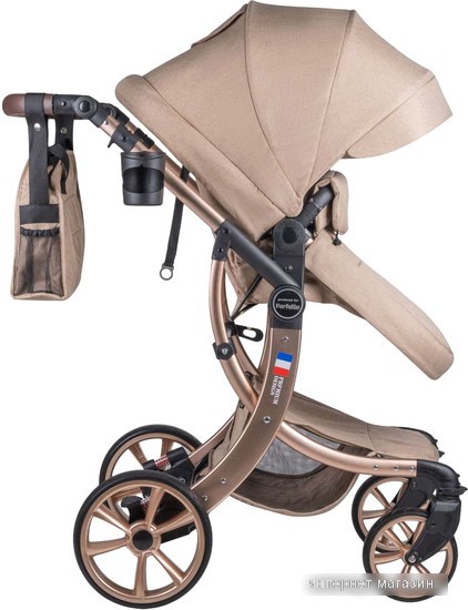 Универсальная коляска Aimile Original New (2 в 1, кремовый)