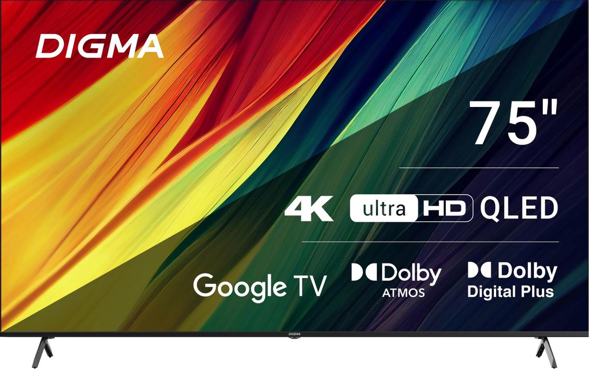 Телевизор Digma DM-LED75UQB31