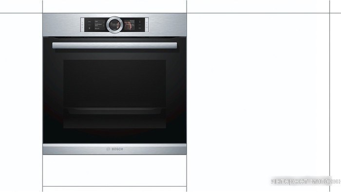 Электрический духовой шкаф Bosch HBG6764S1