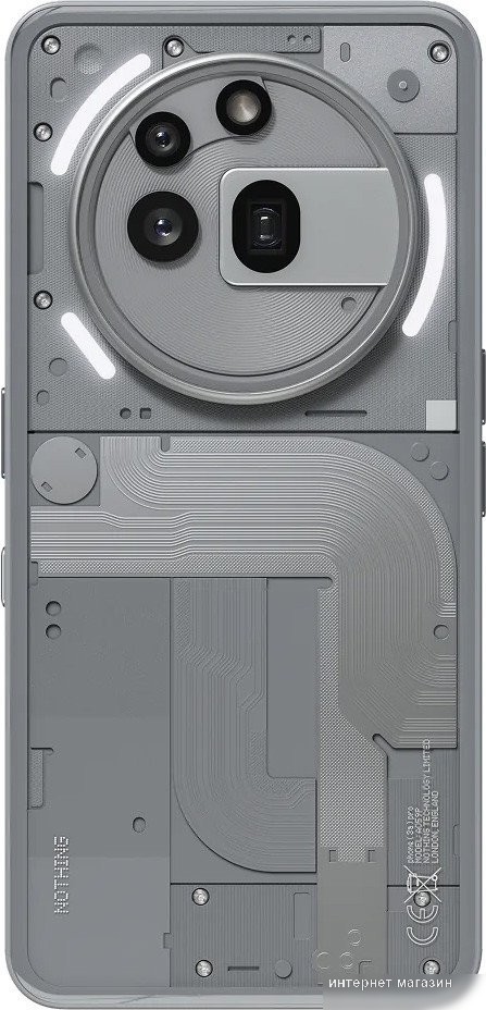 Телефон Nothing Phone (3a) Pro 12GB/256GB (серый)