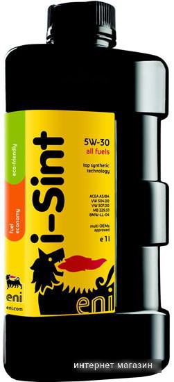 Моторное масло Eni i-Sint 5W-30 4л
