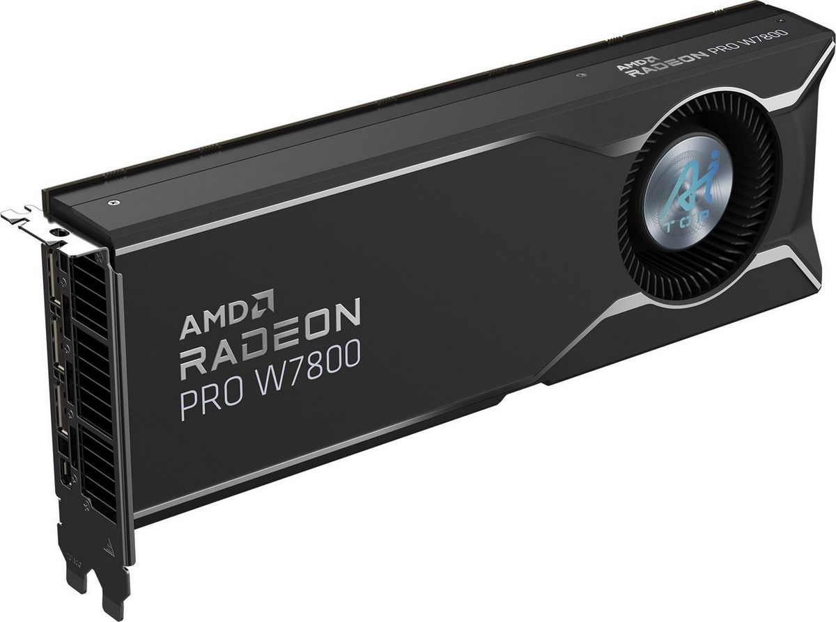 Видеокарта Gigabyte Radeon Pro W7800 AI TOP 32G