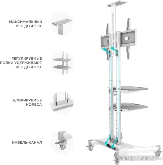 Кронштейн Onkron TS1552 (белый)