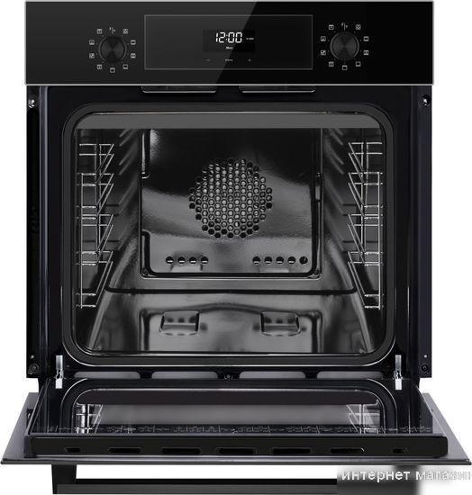 Электрический духовой шкаф Weissgauff EOV 306 SВ Black Еdition