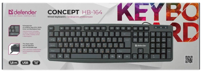 Клавиатура Defender Concept HB-164