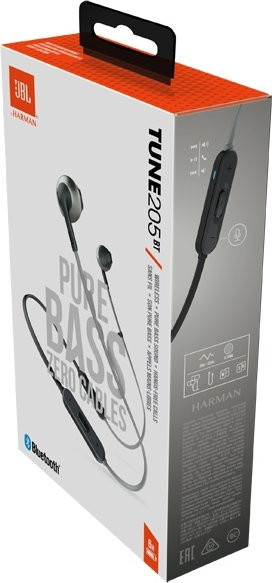 Наушники JBL Tune 205BT (черный)