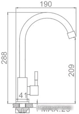 Смеситель Ledeme L74195