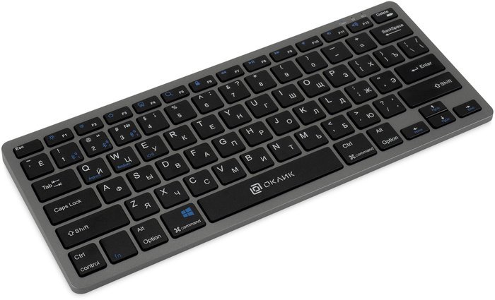 Клавиатура Oklick 835S (серый/черный)