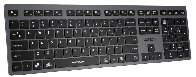 Клавиатура A4Tech Fstyler FBX50C (серый/черный)
