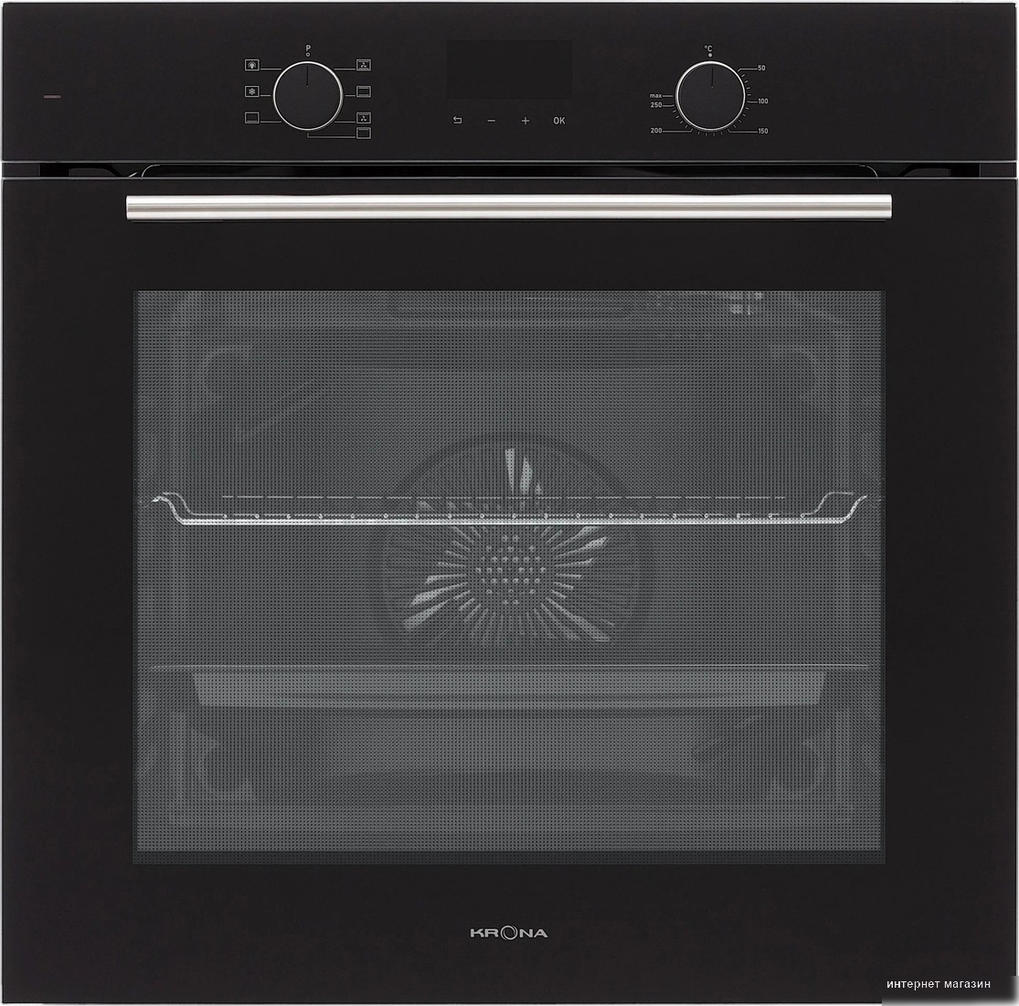 Электрический духовой шкаф Krona Element D plus 60 BL