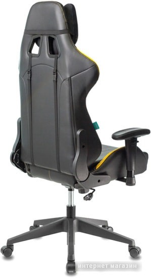 Кресло Бюрократ Viking 5 Aero (черный/желтый)