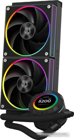 Жидкостное охлаждение для процессора ID-Cooling SL240