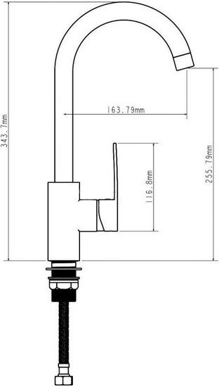 Смеситель Econoce EC0273BL