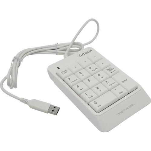 Цифровой блок A4Tech FK13P (белый)