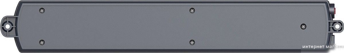 Сетевой фильтр Pilot S-Max (3 м, 6 розеток, серый)