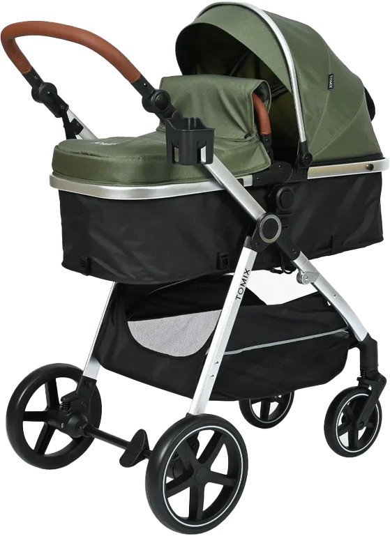 Универсальная коляска Tomix Sunny 619C (3 в 1, dark olive)