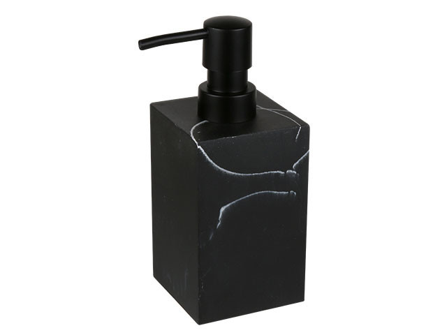 Дозатор для жидкого мыла Perfecto Linea Marble 35-000011 (черный)