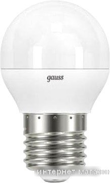 Светодиодная лампа Gauss LED Globe E27 9.5 Вт 4100 К 105102210