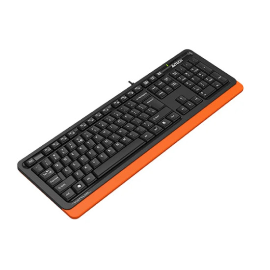 Клавиатура A4Tech Fstyler FKS10 (черный/оранжевый)