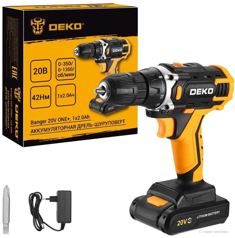 Deko Banger 20V ONE+ 083-1116 (с 1-им АКБ)