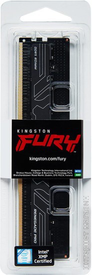 Оперативная память Kingston FURY Renegade Pro 16ГБ DDR5 6800МГц KF568R34RB-16