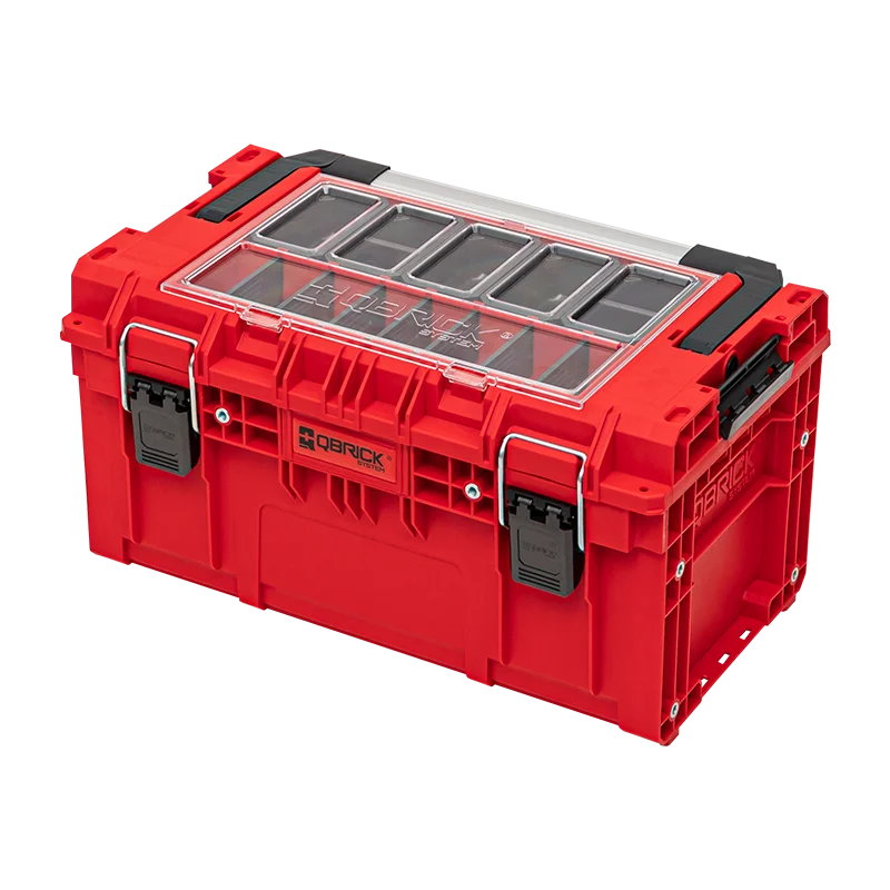 Ящик для инструментов Qbrick System PRIME Toolbox 250 Expert RED Ultra HD Custom, красный