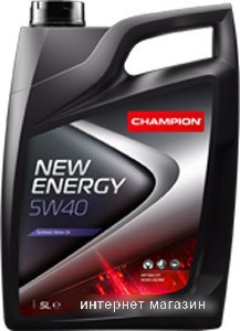 Моторное масло Champion New Energy 5W-40 5л