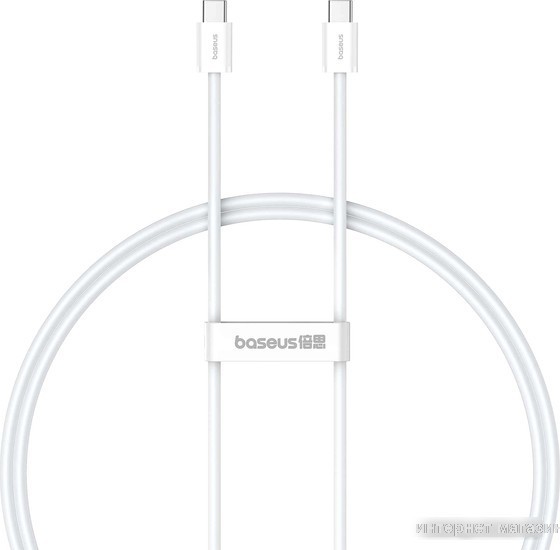 Кабель Baseus Superior Series 2 Fast Charging Data Cable 100W USB Type-C - USB Type-C (1 м, белый)