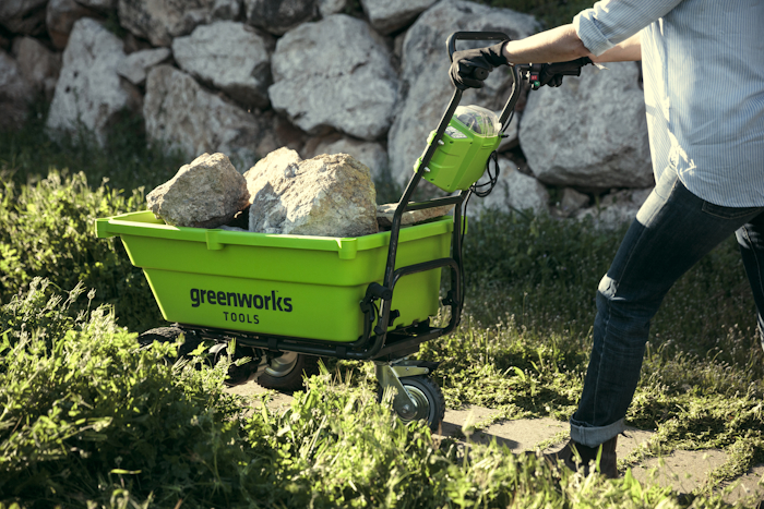 Тачка Greenworks 40V G40GC 7400007 (без АКБ и ЗУ)
