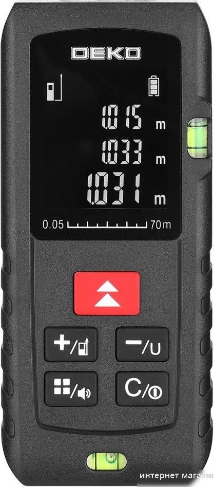 Лазерный дальномер Deko R-LRE110-70m