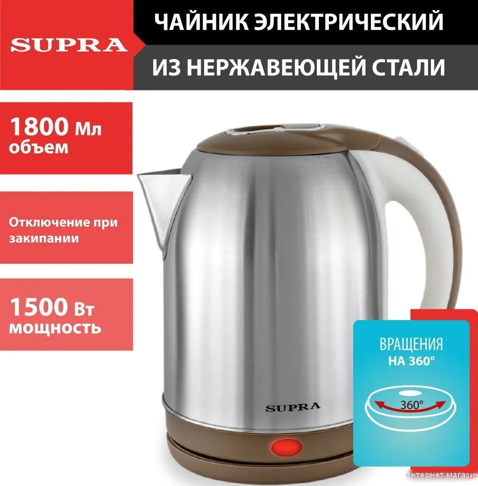 Электрический чайник Supra KES-1825