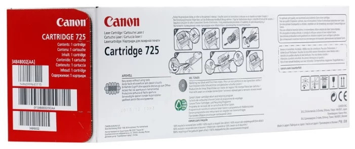 Картридж Canon Cartridge 725