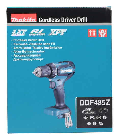 Дрель-шуруповерт Makita DDF485Z (без АКБ)