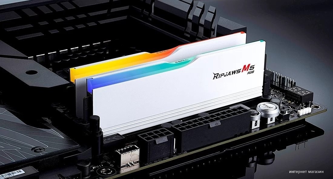 Оперативная память G.Skill Ripjaws M5 RGB 2x48ГБ DDR5 5200 МГц F5-5200J4040A48GX2-RM5RW