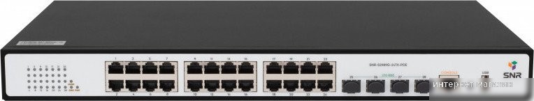 Управляемый коммутатор 2-го уровня SNR SNR-S2989G-24TX-POE