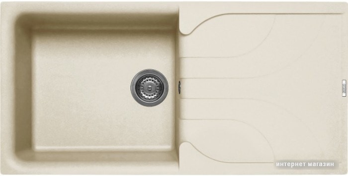 Кухонная мойка Elleci Ego 480 Bianco Antico G62